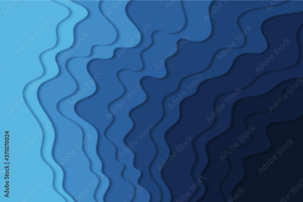 Abstract curved wave with blur effect for your design. Illustration with curves lines. Wavy paper cut background. Blur. Abstract curved wave with blur effect for your design. Illustration with curves lines. Wavy paper cut background. Blur.
