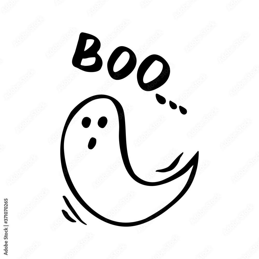 Vector halloween ghost clipart. Funny, cute illustration for seasonal design, textile, decoration kids playroom or greeting card. Hand drawn prints and doodle. Vector halloween ghost clipart. Funny, cute illustration for seasonal design, textile, decoration kids playroom or greeting card. Hand drawn prints and doodle.