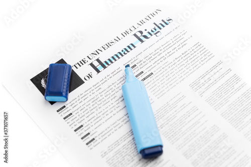 The Declaration Universal of Human Rights