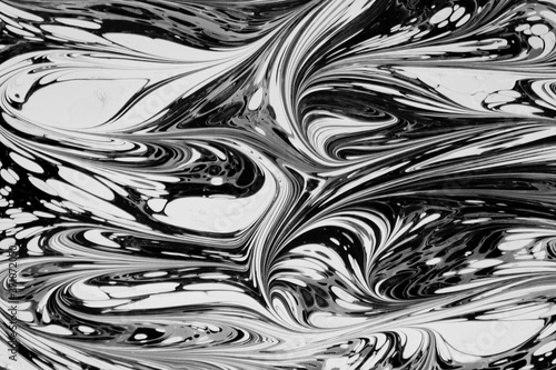 Ebru style background with different patterns in high quality