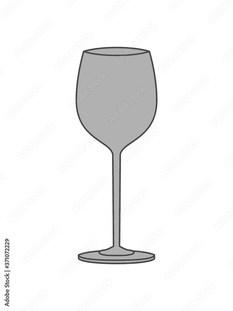 Leeres Wein Glas Design Logo betrunken betrinken Leeres Wein Glas Design Logo betrunken betrinken