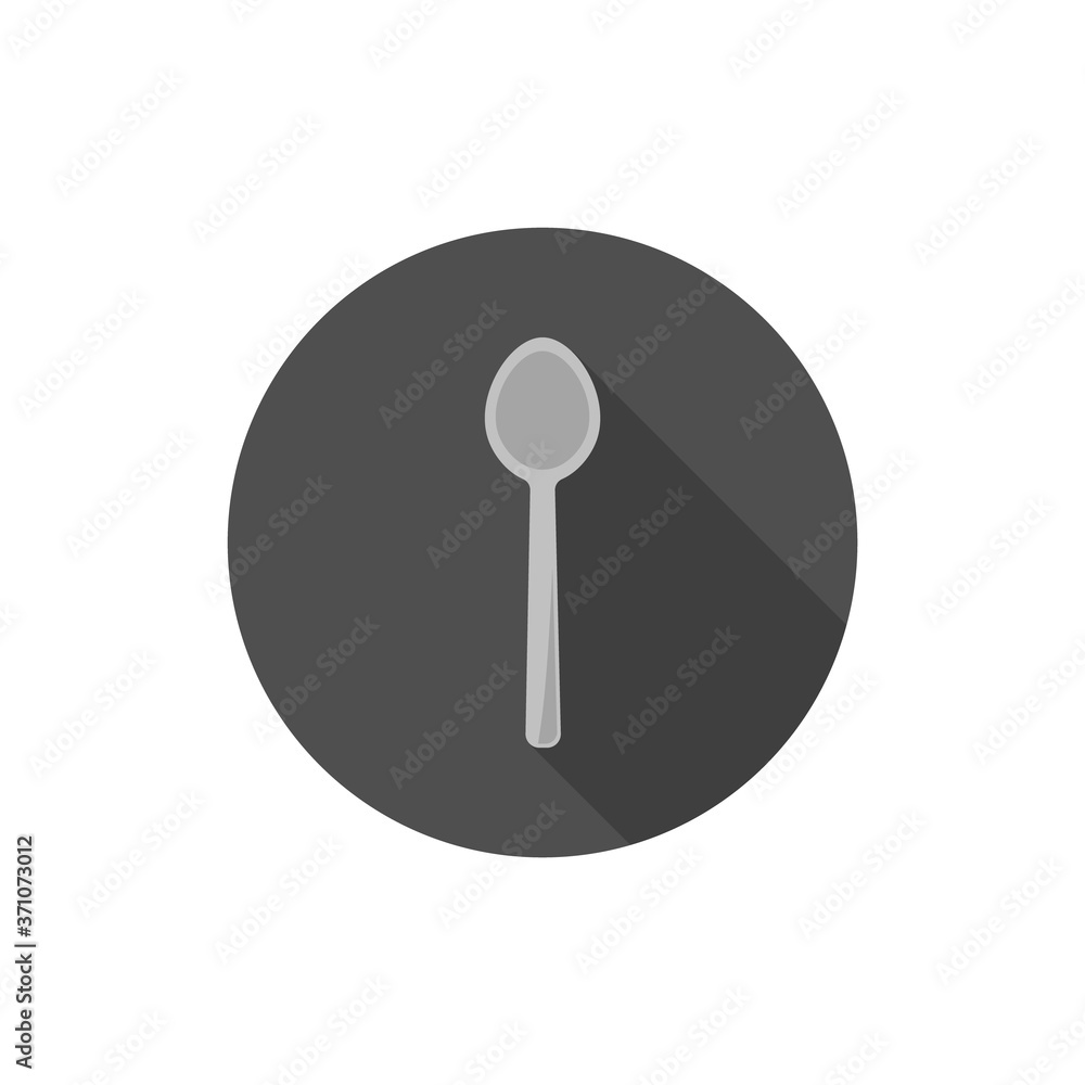 Flat design Teaspoon Flat design Teaspoon