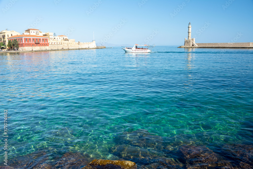 Chania Hafen auf Kreta