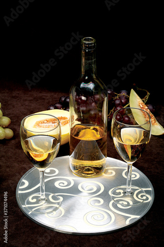Fototapeta Naklejka Na Ścianę i Meble -  Glass of wine.