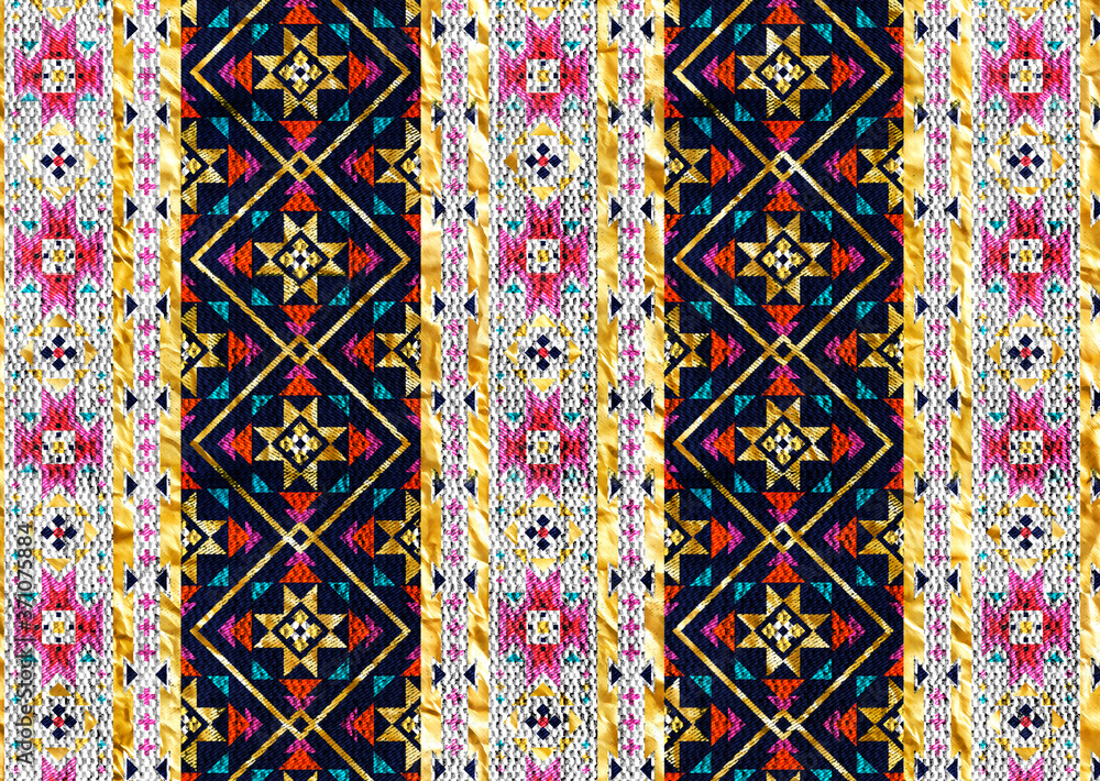 ethnic carpet pattern