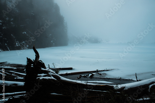Lake Serene Winter Ice 
