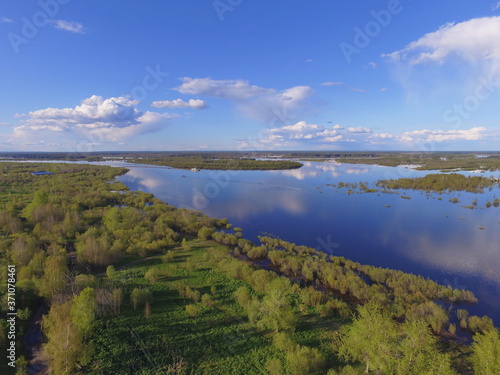 Vychegda River, Komi Republic, Russia.