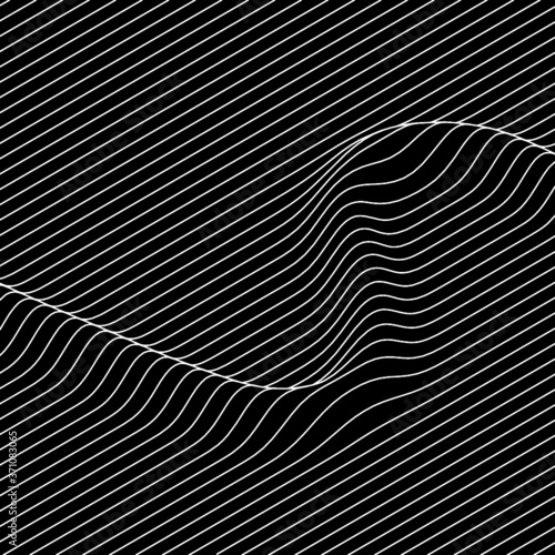 MINIMAL DISTORTED AND WARPED LINES