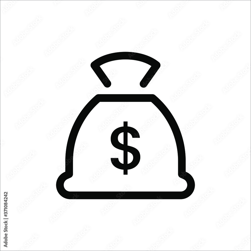 Set of Money Related Vector Line Icons. Money. Payment system. Coins and Dollar cent. Set of Money Related Vector Line Icons. Money. Payment system. Coins and Dollar cent.