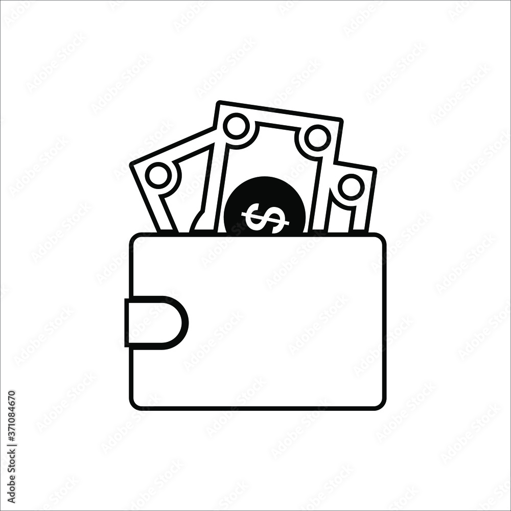 Set of Money Related Vector Line Icons. Money. Payment system. Coins and Dollar cent. Set of Money Related Vector Line Icons. Money. Payment system. Coins and Dollar cent.
