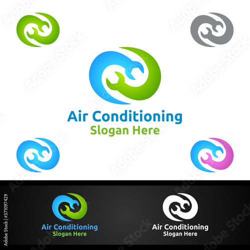 Snow Air Conditioning and Heating Services Logo