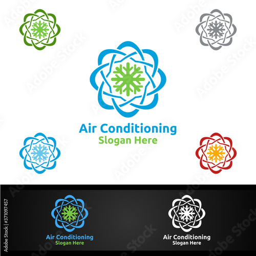 Snow Air Conditioning and Heating Services Logo