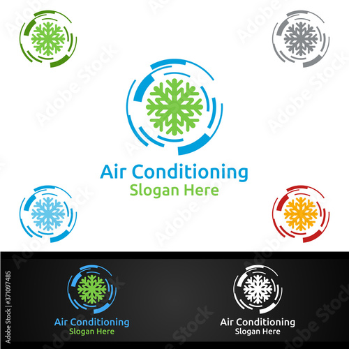 Snow Air Conditioning and Heating Services Logo