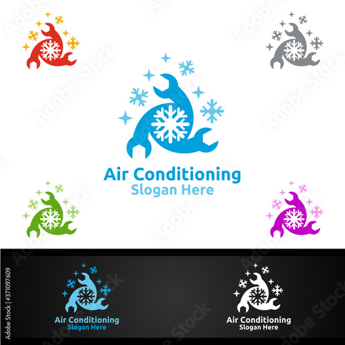 Fix Snow Air Conditioning and Heating Services Logo