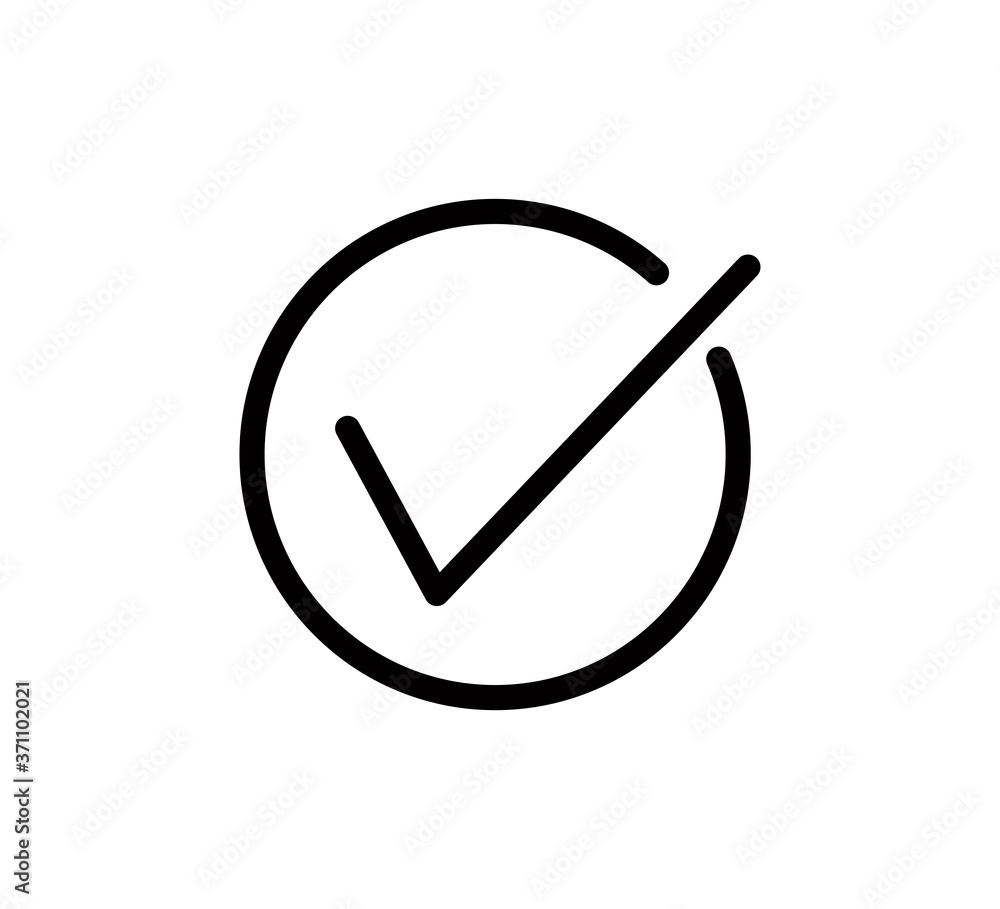 Checklist icon vector logo design template