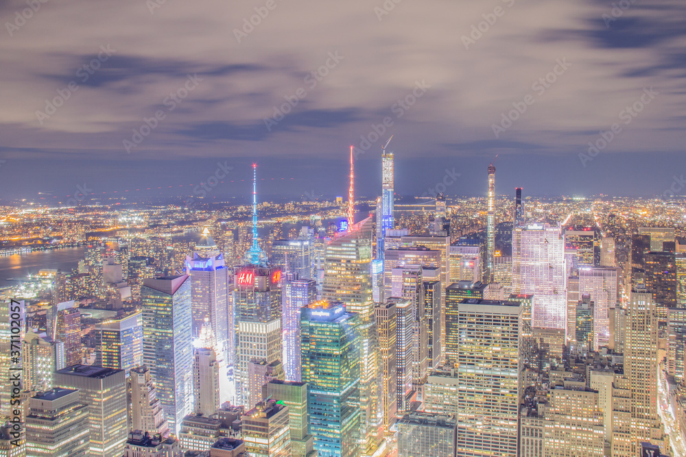 Fototapeta premium New York City at Night