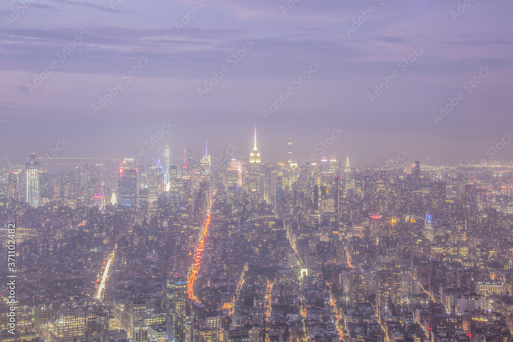 Obraz premium New York City at Night