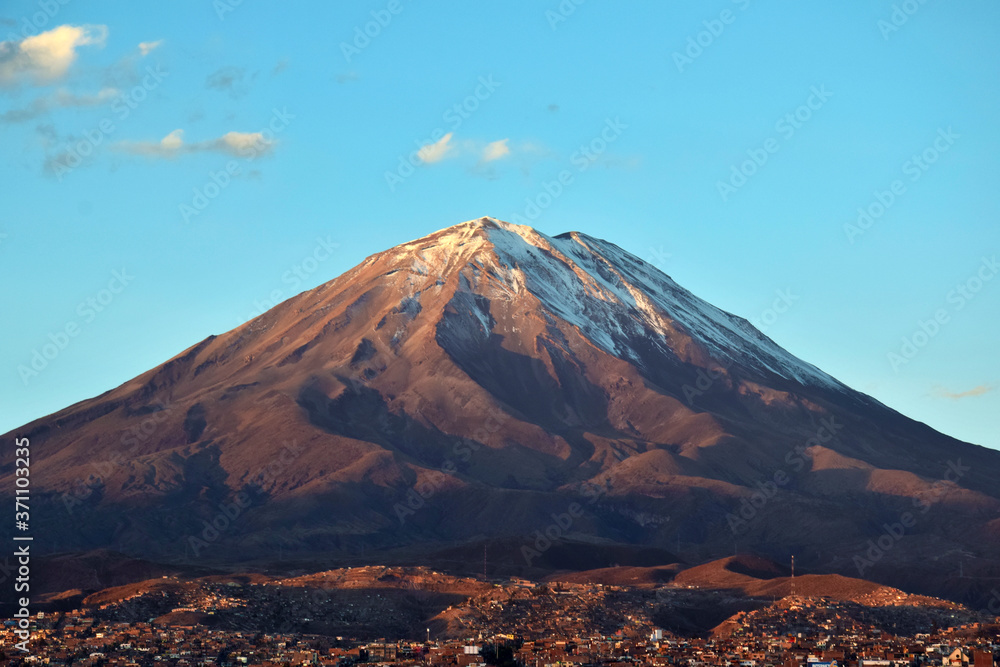 Volcano Misti in Arequipa, Peru
