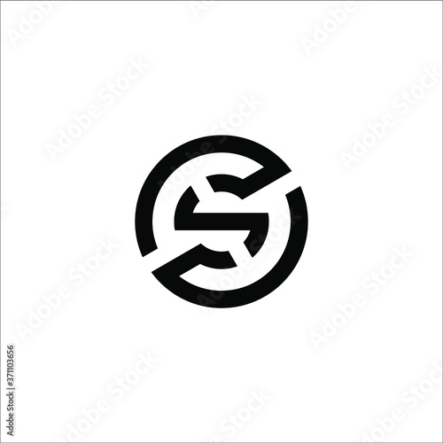 logo design letter s abstract