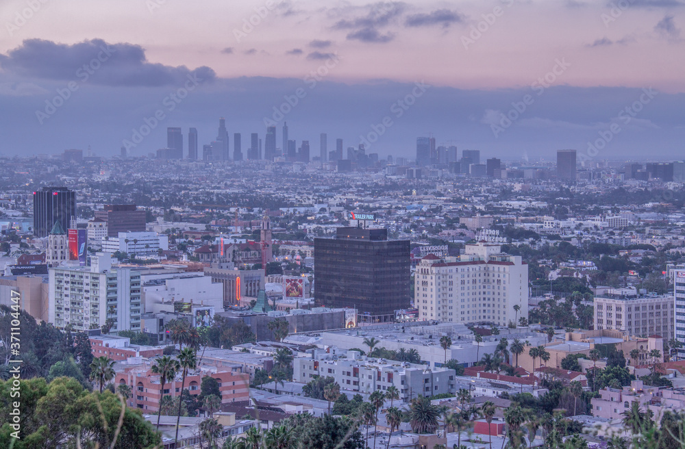 Obraz premium Los Angeles in the Evening