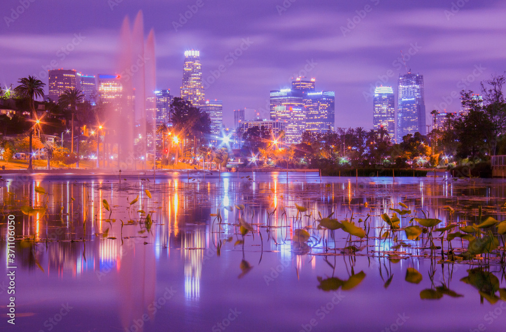 Obraz premium Los Angeles in the Evening