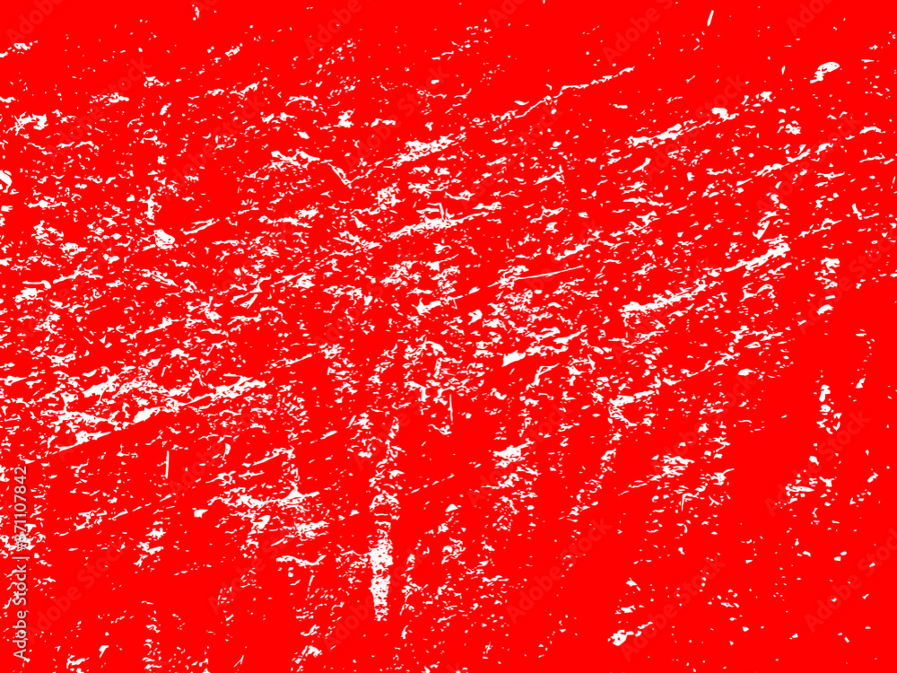 Vector white grunge texture with red background Vector white grunge texture with red background