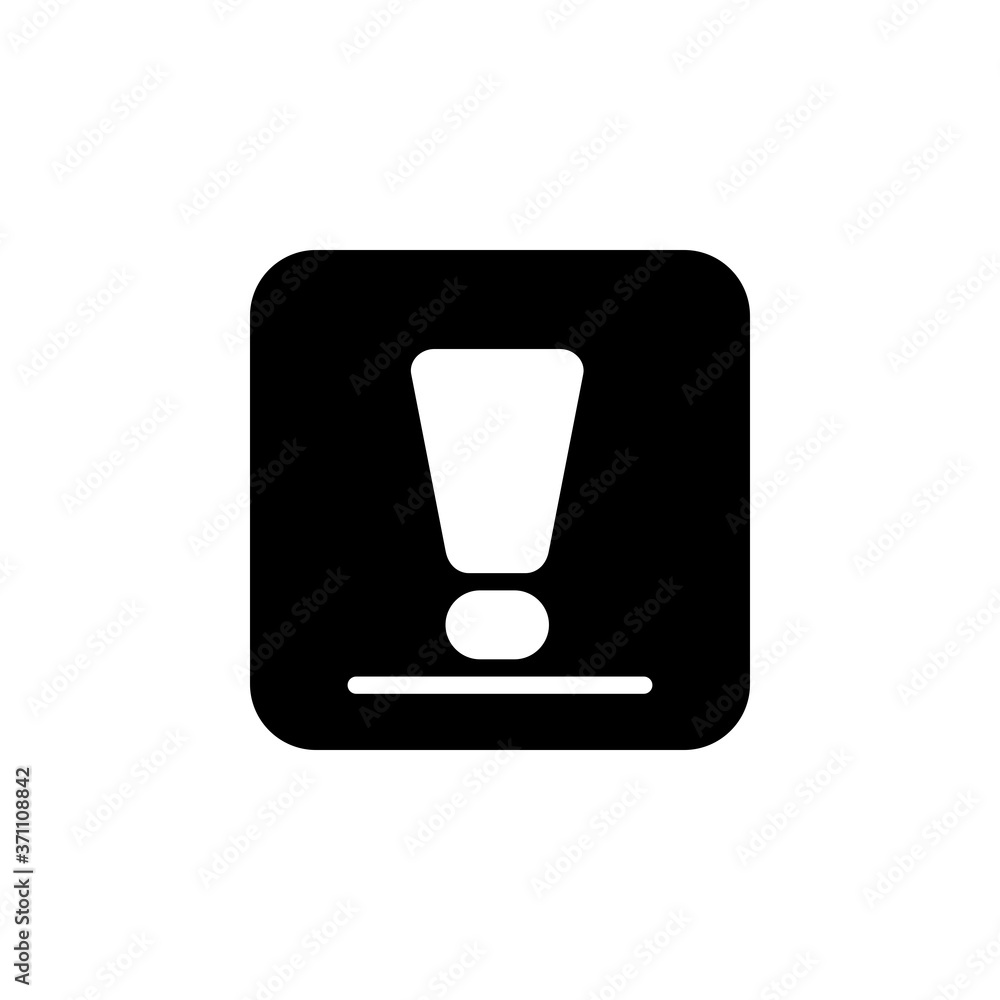 attention icon. application icon. perfect for logo, website, application, presentation and more product. icon design solid style attention icon. application icon. perfect for logo, website, application, presentation and more product. icon design solid style