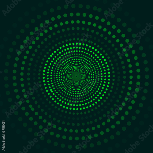 Abstract geometric dotted background. vector illustration