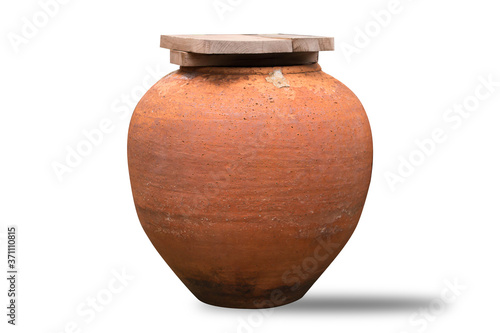 Old jars made of terracotta