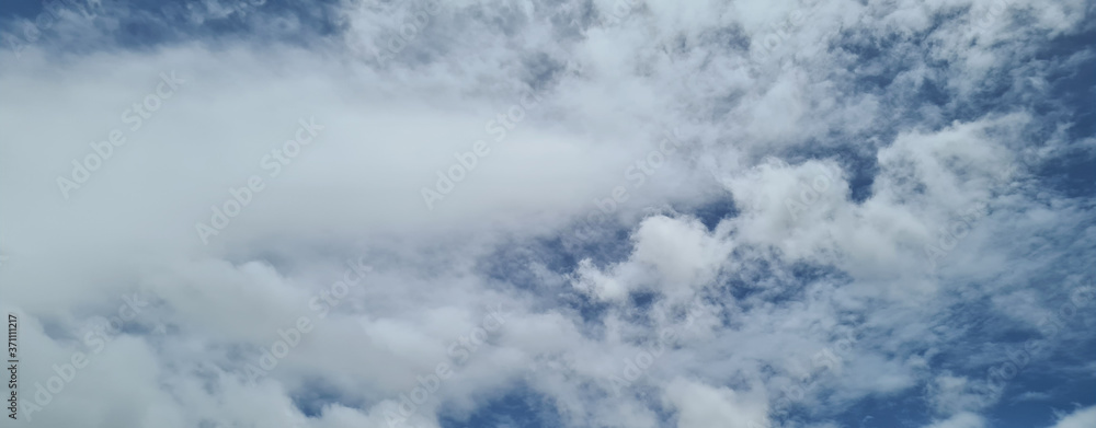 Blue sky and clouds background Blue sky and clouds background