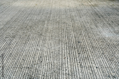long concrete walkway to success