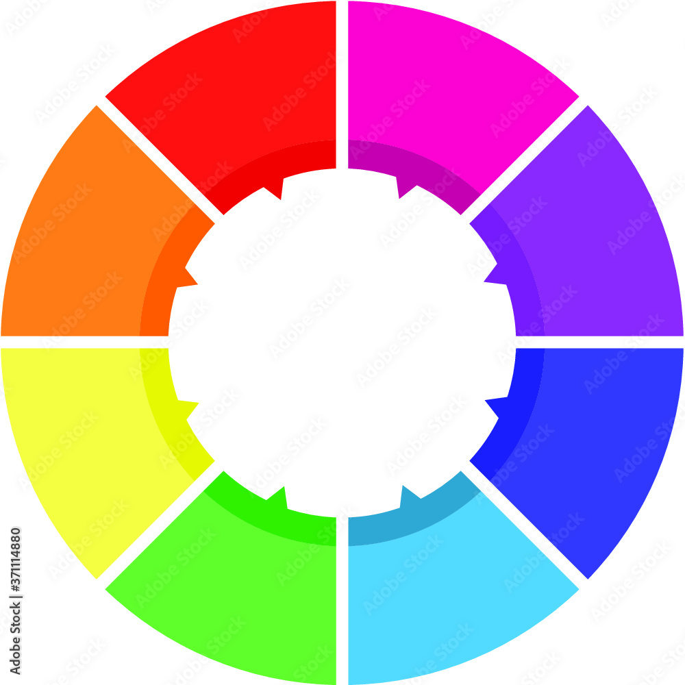 Obraz premium abstract colorful circle background