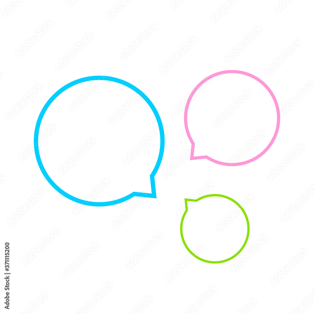 speech bubble line circle isolated on white, dialog circle shape for graphic chat talk sign, speech bubble for copy space text, conversation comic circle symbol, circle art line balloon dialog speech speech bubble line circle isolated on white, dialog circle shape for graphic chat talk sign, speech bubble for copy space text, conversation comic circle symbol, circle art line balloon dialog speech
