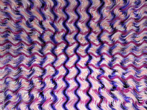 waving and zik zak design