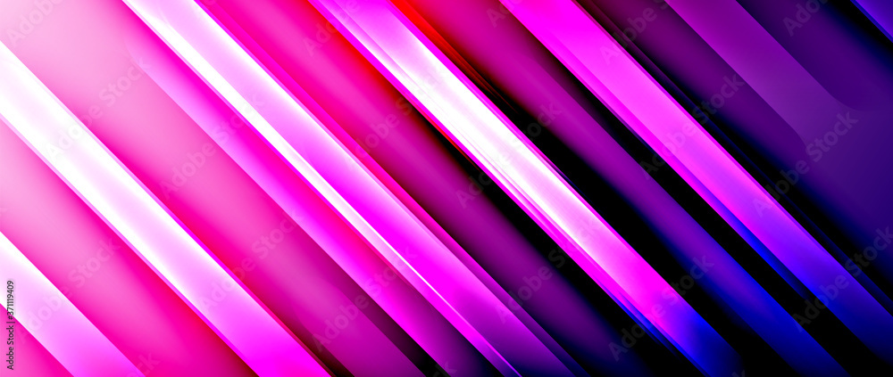 Bright gradient neon lines abstract background Bright gradient neon lines abstract background