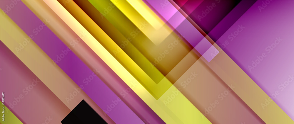 Dynamic lines on fluid color gradient. Trendy geometric abstract background for your text, logo or graphics Dynamic lines on fluid color gradient. Trendy geometric abstract background for your text, logo or graphics