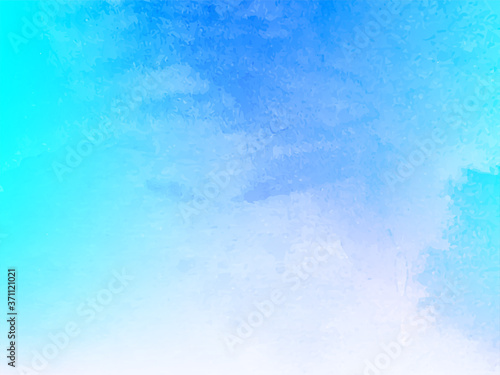 Blue watercolor texture design background