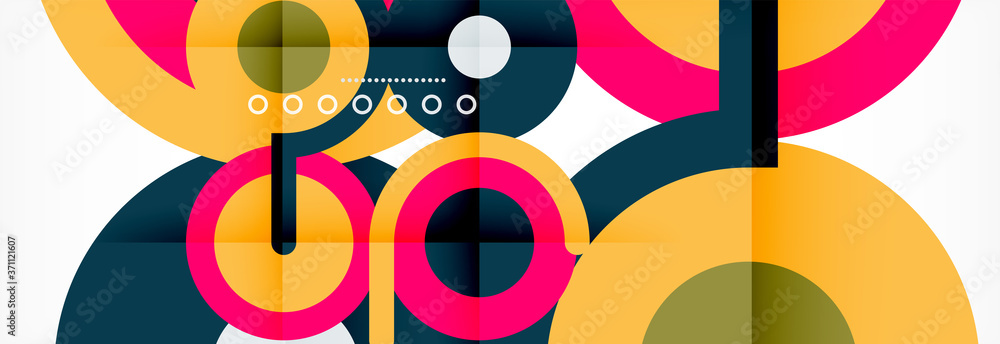 Circles and lines abstract background for covers, banners, flyers and posters and other templates Circles and lines abstract background for covers, banners, flyers and posters and other templates