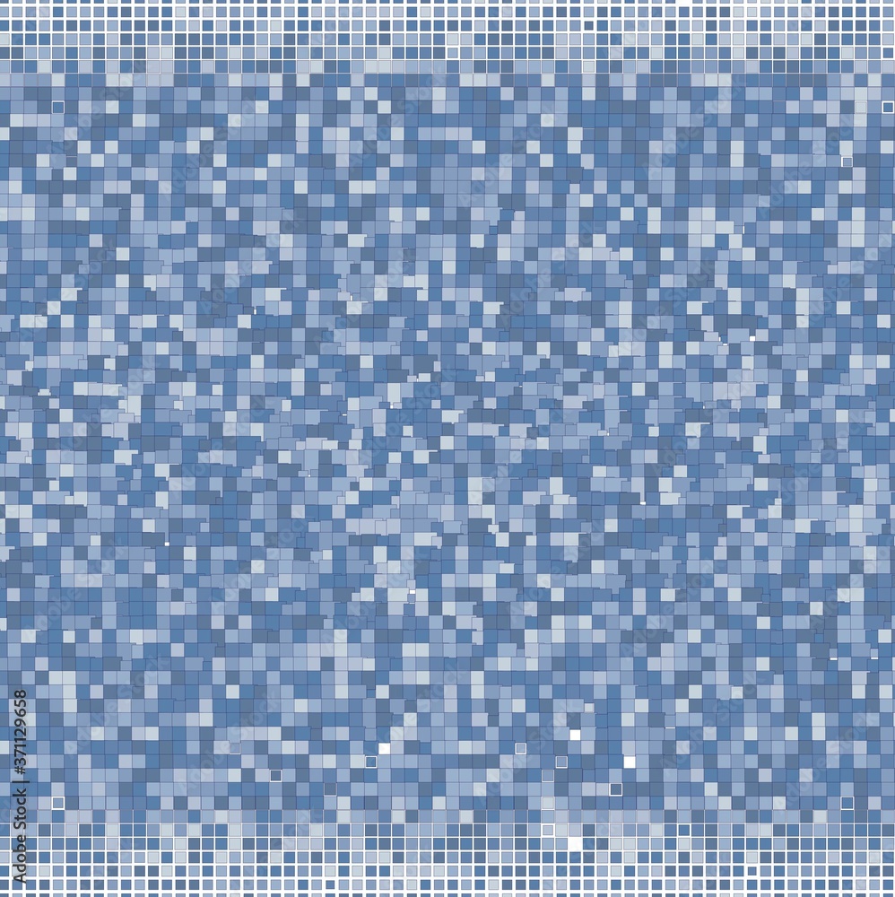 Fototapeta premium blue mosaic pattern