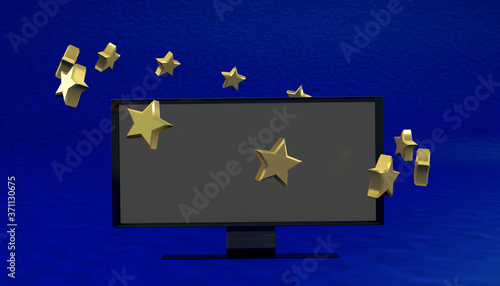 tv broadcast and content eu regulations concept 3d rendering