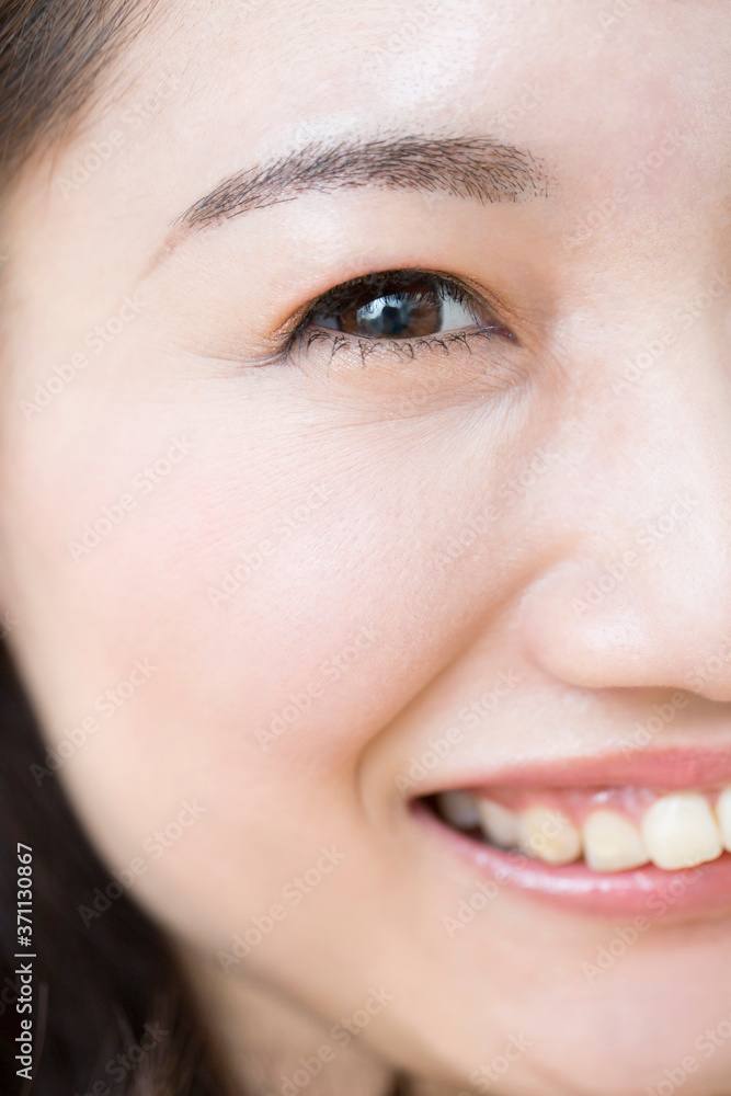 Fototapeta premium 笑顔の女性