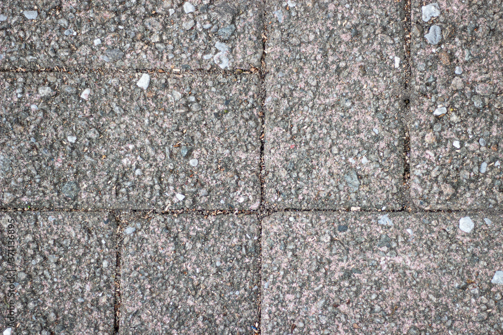 Rough stone as background in street Rough stone as background in street