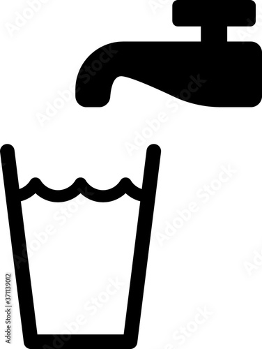飲料水（水道水）のピクトグラム