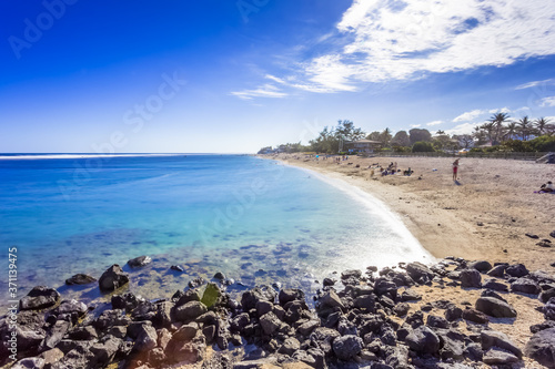 beach, Saint-Pierre, Reunion island 