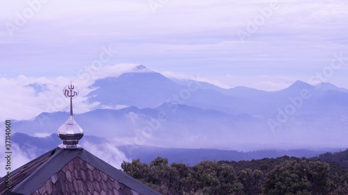 Mosque On Tangkuban Perahu. photo