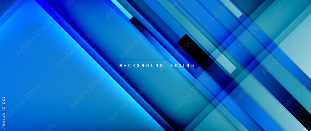 Dynamic lines on fluid color gradient. Trendy geometric abstract background for your text, logo or graphics Dynamic lines on fluid color gradient. Trendy geometric abstract background for your text, logo or graphics