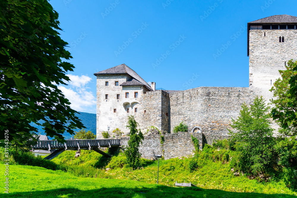 Kaprun Castle - medieaval fortress built in the 12th century, Kaprun, Austria