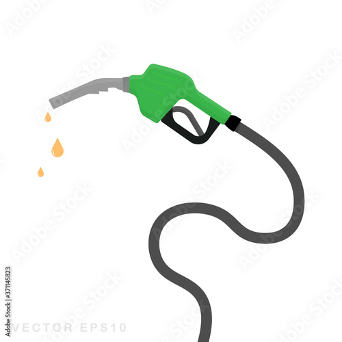 Fuel pump symbol. Isolated vector illustration.