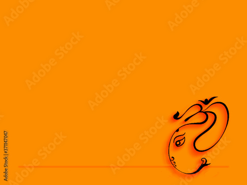 Ganpati background vector