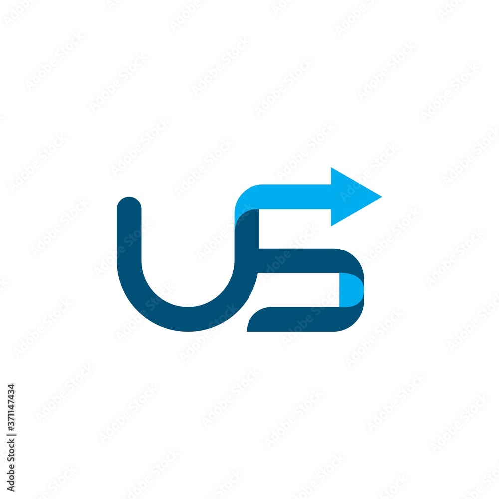 us Letter Icon Design Vector us Letter Icon Design Vector